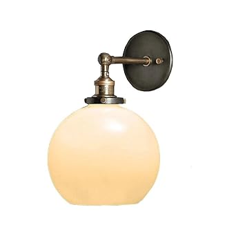 Eisen Wandlampe Von Ikea Kreative Retro Glas Kugellampe 20cm