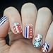 Winstonia Designer Nail Wrap Strips - Americano