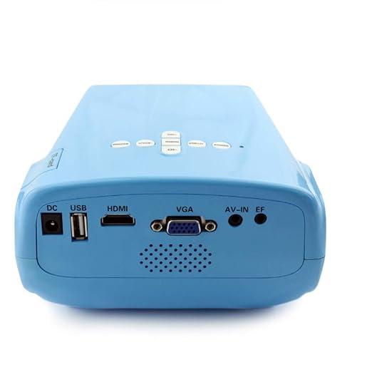 LFHKN Temprana infancia educación Mini proyector HD 1080p ...