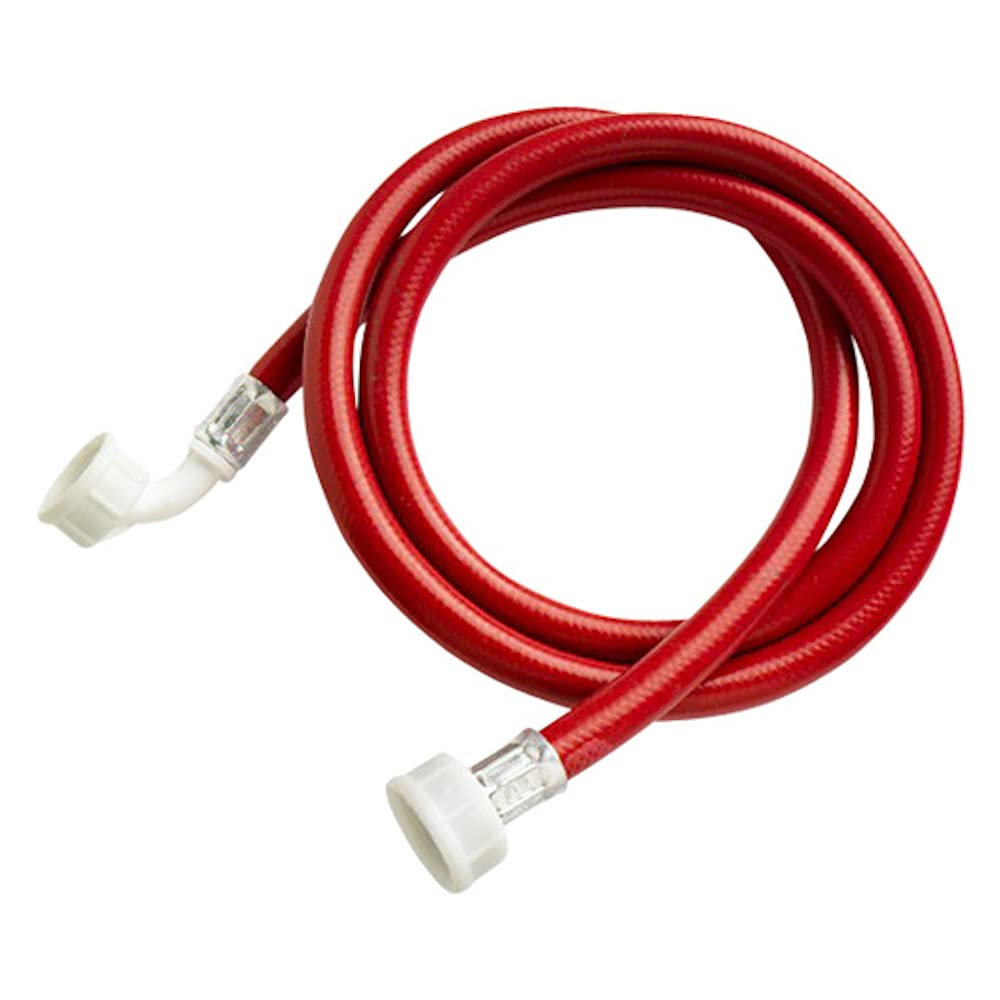 Merriway BH05679 Washing Machine Dishwasher Inlet Hose, 2.5 M (97.5 Inch), Red
