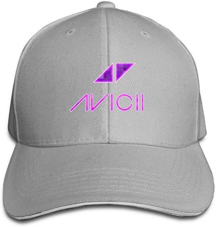 Fashion Unisex Avicii Neon Logo Baseball Hats 100% Cotton Adjustable Snapback Curved Hip Hop Caps 7 Colors
