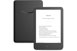 Like-New Amazon Kindle (16 GB) - Lightest and most compact Kindle, with glare-free display, faster page turns, adjustable front light, and long battery life - Black
