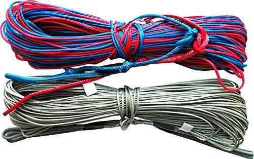 Maelstorm 4 X 27m 1000lb 453kg Authentic Quality Kite Line Set for Kitesurfing Kiteboarding