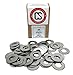 Stainless 3/8 USS Flat Washer *(More Selections in Listing)*, 304 Stainless Steel, (3/8 Flats (50 PCS))