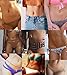 Tornito 6-8Pcs Sexy Belly Waist Chain Bikini Body Chain Summer Beach Body Jewelry Set for Women Girls Gold Tone (A1:8pcs, Gold Tone)