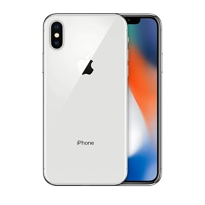 Apple iPhone X, Boost Mobile, 64GB - Silver - Renewed