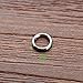 Housweety 500 Stainless Steel Open Jump Rings 5mm Dia. Findings