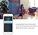 UOKOO Pan/Tilt/Zoom Wireless IP Security Surveillance Camera System 720p HD Night Vision Remote Viewing Black C7837