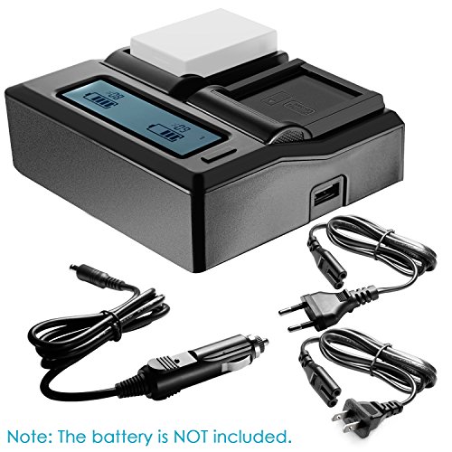 Neewer Dual Chargeur de Batterie Remplacement pour BC-W126 Compatible avec NP-W126 pour Fuji FinePix HS30EXR HS33EXR HS35EXR HS50EXR X-A1 X-E1 X-E2 X-M1 X-Pro1 X-T1 etc. - Image 2
