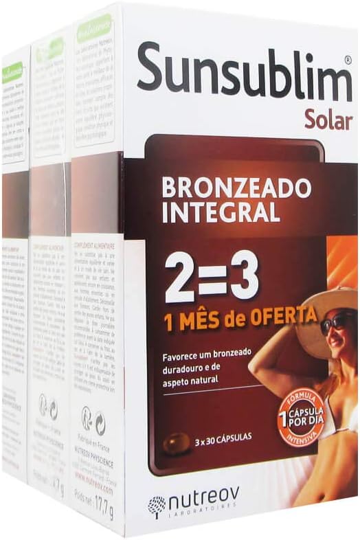Nutreov / Physcience Physcience Sunsublim Integral Moisturising Tanning 3 X 30 Capsules