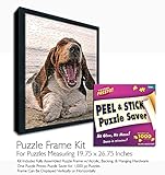 Jigsaw Puzzle Frame Kit - Made to Display Puzzles Measuring 19.75x26.75 Inches