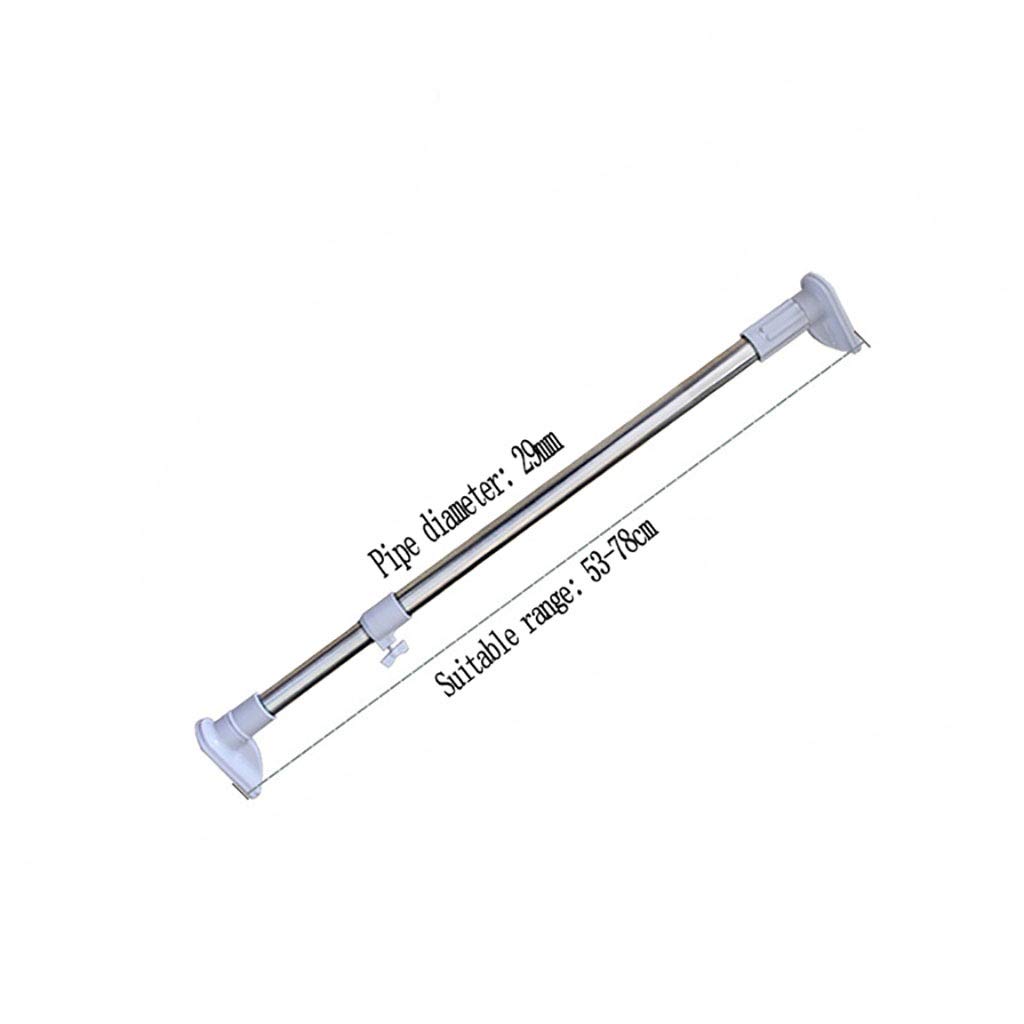 Adjustable Lxya Shower Curtain Rods Retractable Stainless Steel