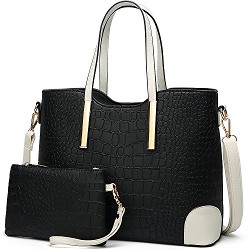 YNIQUE Satchel Purses and Handbags for Women Shoulder Tote Bags Wallets