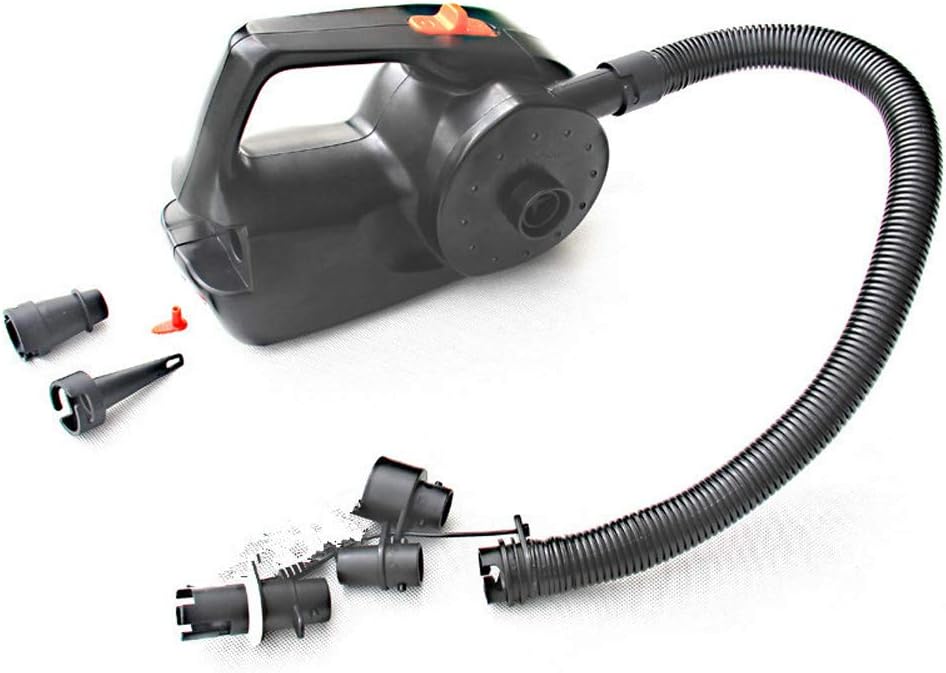 Kasonic Elektrische Luftpumpe Mit LED-Lampe - Solar & USB Aufladbar