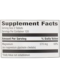 Amazon Elements quelato de magnesio 270 mg 240 tabletas