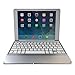 ZAGG Slim Book Case, Ultrathin, Hinged with Detachable Backlit Keyboard for iPad Air 2 - White