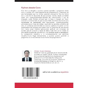 Python desde Cero: Una forma fácil y divertida de programar (Spanish Edition)