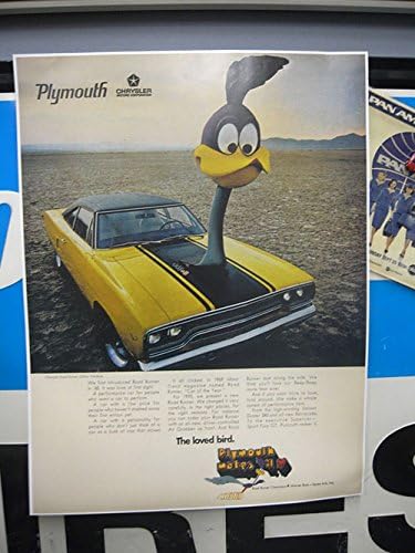 ロードランナー ポスター Plymouth Ye Road Runner