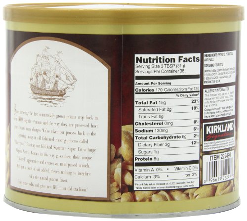 "Kirkland Signature XL Peanuts, 40 oz" - Image 5