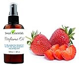 Sweet Strawberries | Bath & Body Works Type | 2oz | Fragrance / Perfume Oil | Made with Organic Oils | Spray On Perfume Oil - Alcohol & Preservative Free