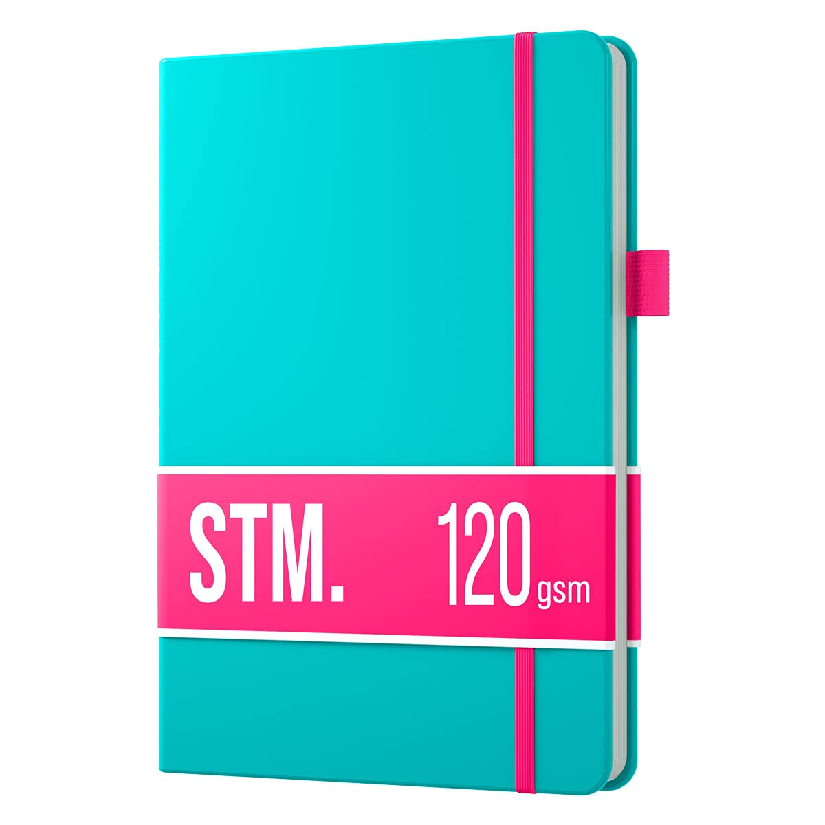 Scribbles That Matter B6 Dotted Journal (120gsm) Create Your Perfect Bullet Bujo Journal on Ultra-Thick No Bleed Paper - Hardcover Notebook - Pro Version - Aqua