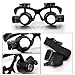 Geekercity Binocular Magnifier Glasses With LED Light 10X 15X 20X 25X Headband Double Eye Watch Repair Magnifier Eyewear Loupe Jeweler Magnifying Glasses Tool Set for Jewelry Appraisal Watch Repair