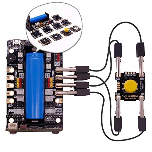 Yahboom Micro:bit Expansion Board BBC Multifunctional Development Driver Board Robot Accessories Compatible Building Blocks/Motors/Servo, Microbit Sensor GPIO(Without Micro:bit) (Super:bit)