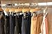 TOPIA HANGER Pants Hangers, Luxury Natural Wooden Skirts Hangers with 2 Big Premium Metal Clips and 360° Swivel Anti-Rust Flat Hook, 20 Pack Boutique Hanger for Skirts, Trousers, Jeans, Slacks, CT03N
