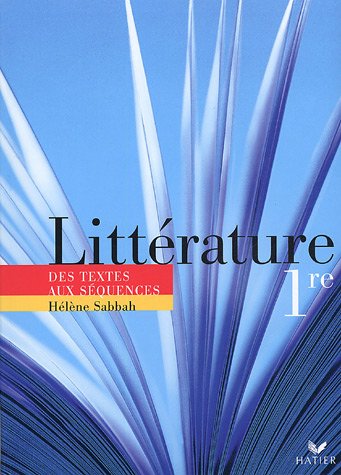 Littérature, 1re