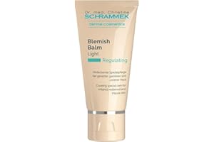 Schrammek Blemish Balm Light (1.4 fl oz) - Covering Special Care for Irritated, Reddened & Impure Skin - The Original since 1967 - BB Cream - Tinted Face Moisturizer - Facial Skin Care - Dr