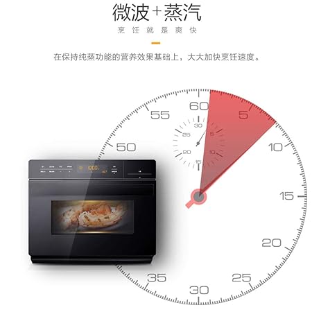 SUQIAOQIAO Microondas Horno humeante hogar Vapor eléctrica ...