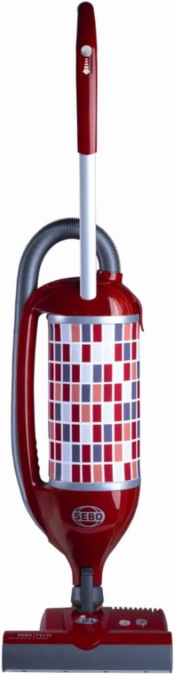 SEBO 90813GB Felix Rosso ePower Upright Vacuum Cleaner, High Grade ABS, 700 W, Red