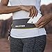 Build & Fitness Running Belt Waist Adjustable, Comfortable Slim with Key Clip - Fits Fuel Gel, iPhone 6,7,8plus,X, Samsung S7,S8,S9 - for Men, Women, Runners, Jogging, Gym, Yoga, Workout, Sports