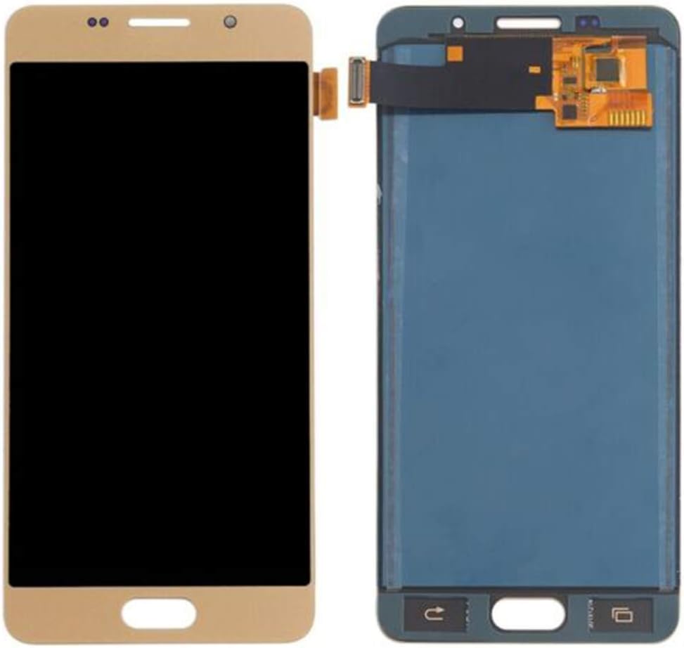 Ry1 Screen Replacement Kit Replace LCD Touch Screen Digitizer for Sam-Sung Galaxy A5 2016 A510 SM-A510F D-S - Golden