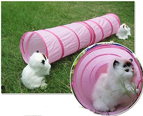 Designer Cats Tent Castle Brand Kitty Cat Funny Play Toy Accessories Supply Small Pets Kitten Cube Tunnels Playground Various Combinations (1 Tunnel)