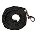 10 Feet Dog Leash Nylon Training Leash Dog Traction Rope Black Dog Leashes for Small Dogs, Great for Dog Training, Play, Camping or Backyard.
