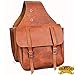 HILASON Western Horse Leather Saddle Bag Heavyduty Traditional Trail Ridethumb 1