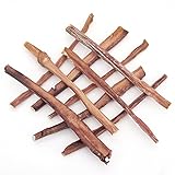 GigaBite by Best Pet Supplies - USDA & FDA Certified Odor-Free Value Pack Plain Beef Bully Sticks for Dogs - 100% All Natural Free Range Beef Pizzle- Healthy Dental Teeth Cleaning Dog Chews- Best Chewy Pet Treats (1 Pound Bag, 12-Inch)