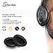 QC15 / QC2 / QC25 Memory Foam Replacement Ear Cushion for Bose QuietComfort 15 / 2 / 25, AE2 AE2i AE2w with Soft Protein Leather Over-Ear Earpads