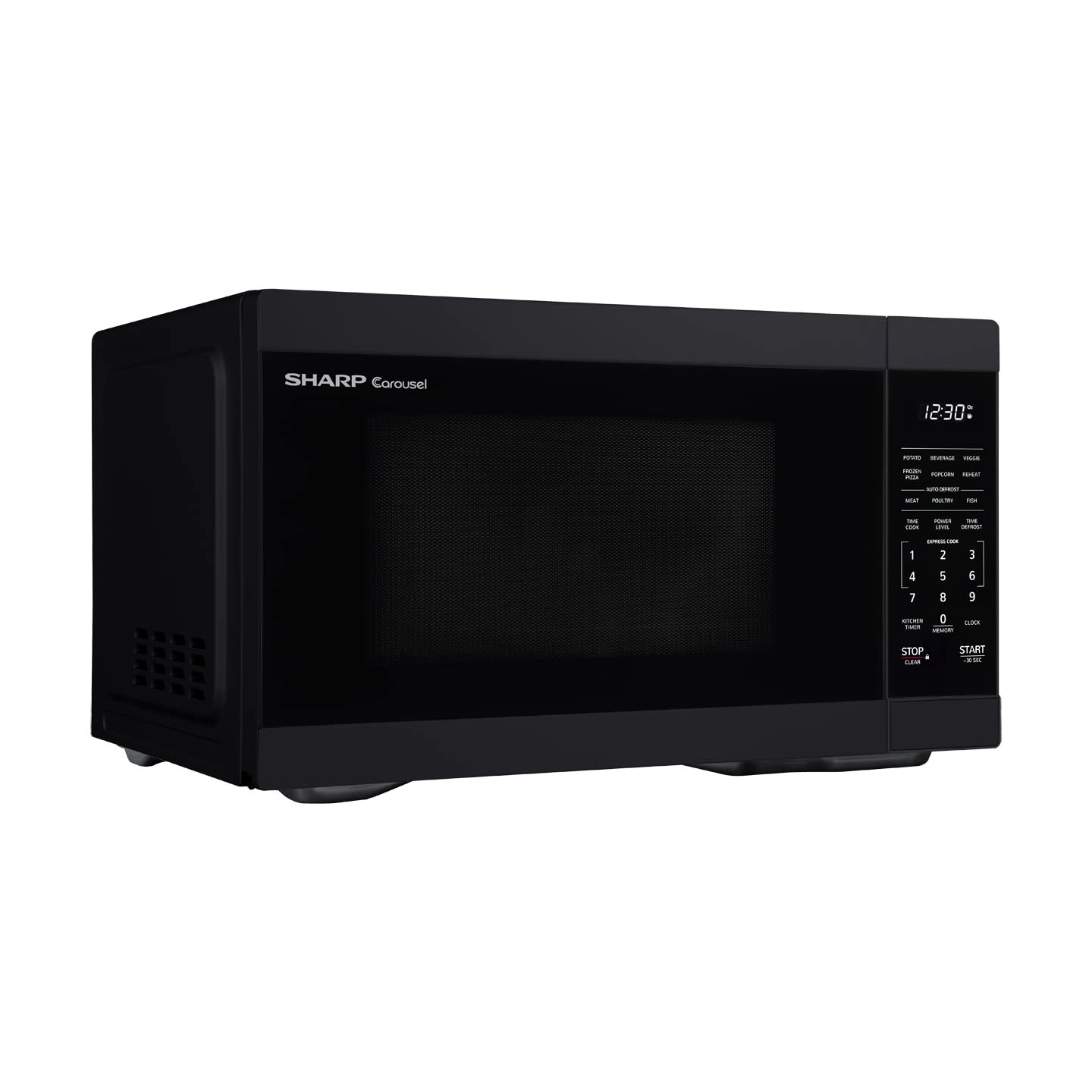 SHARP ZSMC1161HB Countertop Microwave Oven with Removable 12.4