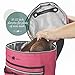 Stitch Happy Knitting Bag (Fuchsia): 7 Pocket Yarn Bag, Crochet Bag, Yarn Storage, Crochet Storage
