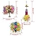 BWOGUE Bird Chewing Toys Parrot Shredder Toy Shred Foraging Hanging Cage Toy for Conure Cockatiel African Grey Amazon (3 Pack)