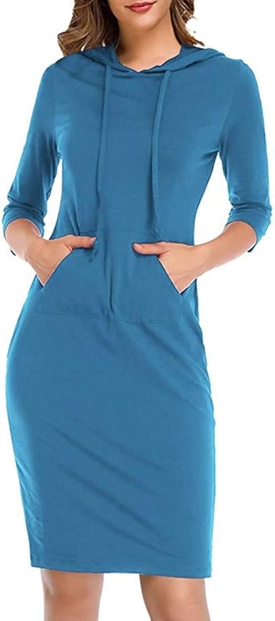 knee length hoodie sweatshirt