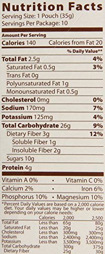 BETTER OATS STEEL CUT OATS WITH FLAX, APPLES AND CINNAMON, 10 POUCHES (PACK OF 2)