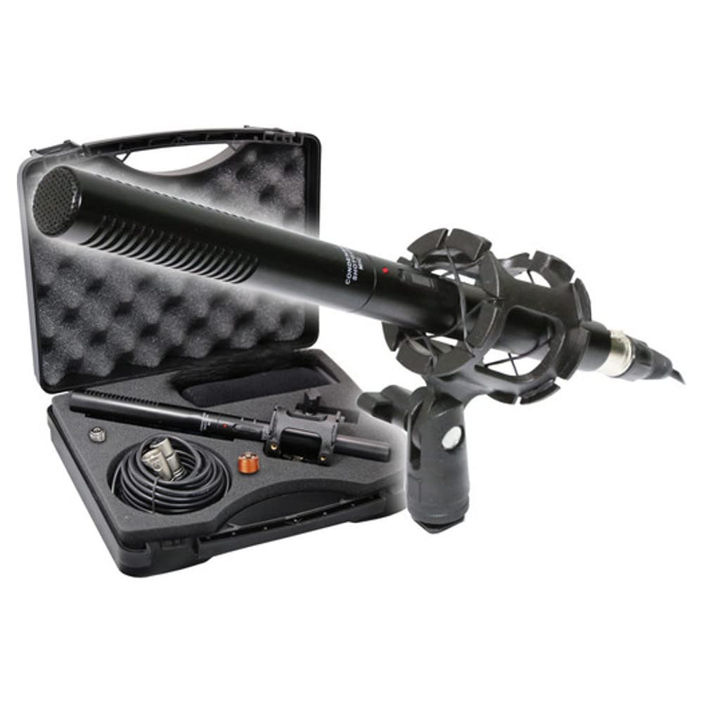 Photo 1 of Canon XA30 Camcorder External Microphone Vidpro XM-55 13-Piece Professional Video & Broadcast Unidirectional Condenser Microphone Kit