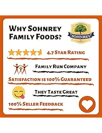 Mantequilla Toffee Almendras Frescas Gourmet Dulce y Salado Crunch (16 oz) Bolsa resellable de Sohnrey Family Foods