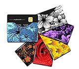 BLOCKIT RFID Protector Sleeves - Made in the USA & Recommended by Lifelock - (6 Pack) Credit Debit Card Protectors, Slim Cards Holders fit all Mens & Womens Wallets, Includes BONUS Security eBook