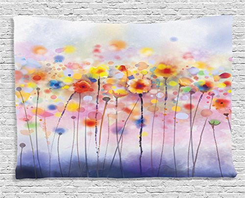 Watercolor Flower Decor Collection,- summer wall decor
