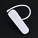 Bluetooth Headset, Perman Build in Mic Wireless Bluetooth Earphone Handsfree Headset in Ear Earbud for Smartphone Pairing All Bluetooth Enabled Devices (White )