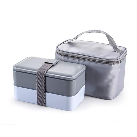 JIANCHI Bento Box |Cubiertos de Regalo | Bento Box 2 ...